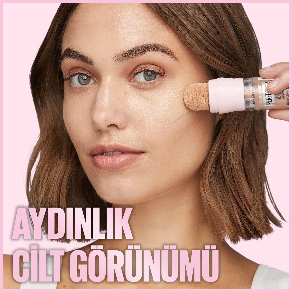 Maybelline Instant Perfector Glow 4 Etki 1 Arada Fondöten - 01 Light - Melori