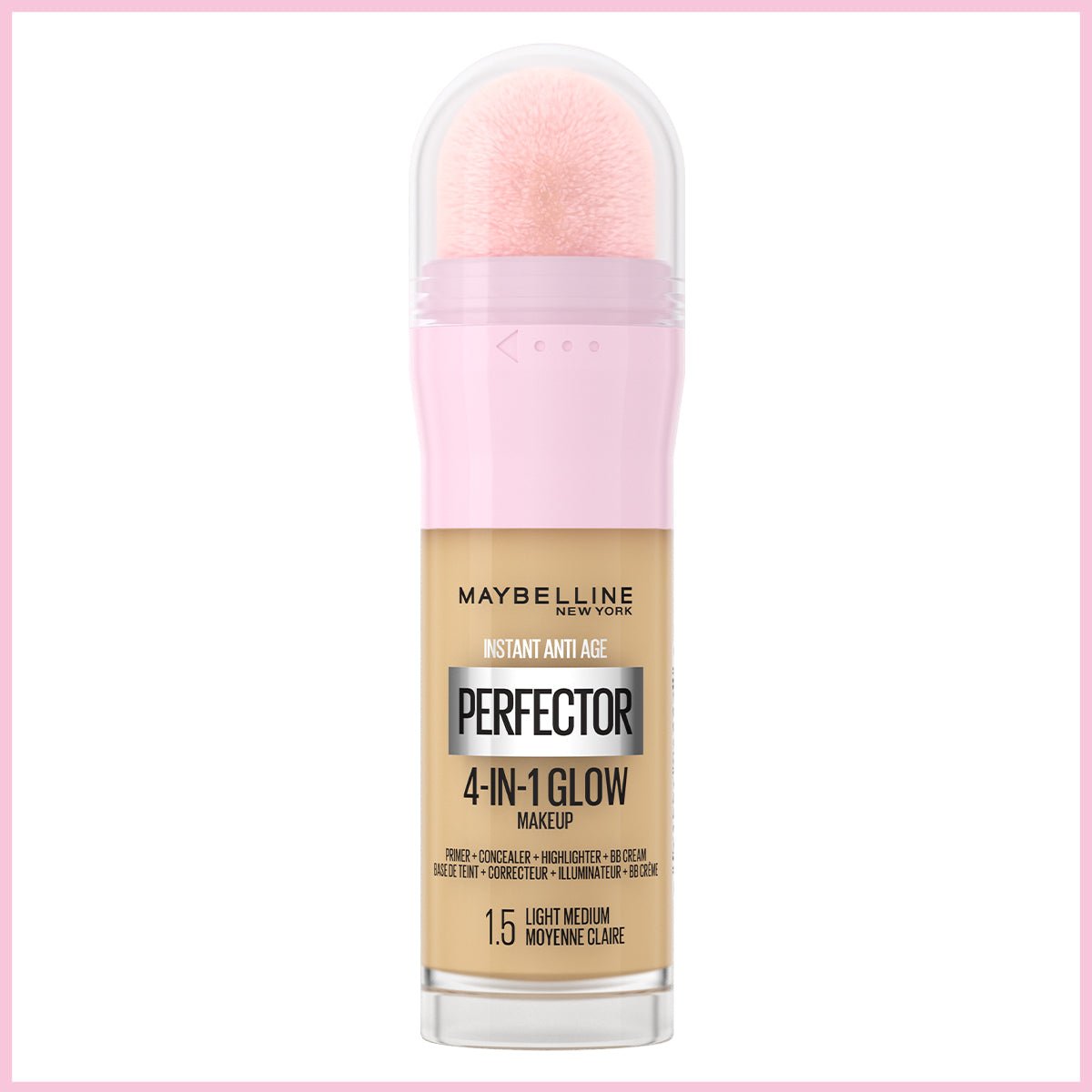 Maybelline Instant Perfector Glow 4 Etki 1 Arada Fondöten - 1.5 Light Medium - Melori