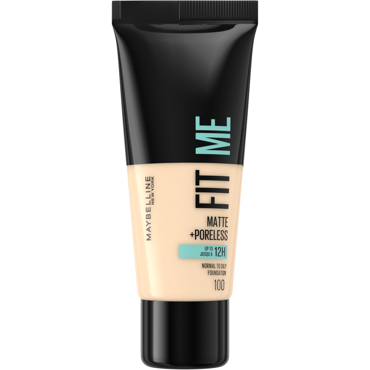 Maybelline New York Fit Me Matte+Poreless Fondöten - 100 Warm Ivory - Melori