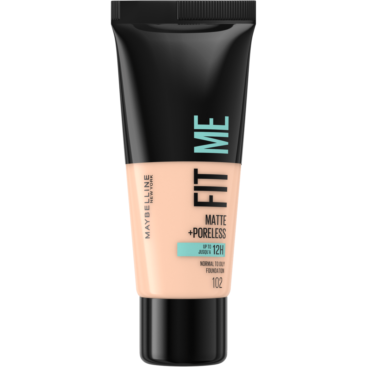 Maybelline New York Fit Me Matte+Poreless Fondöten - 102 Fair Ivory - Melori