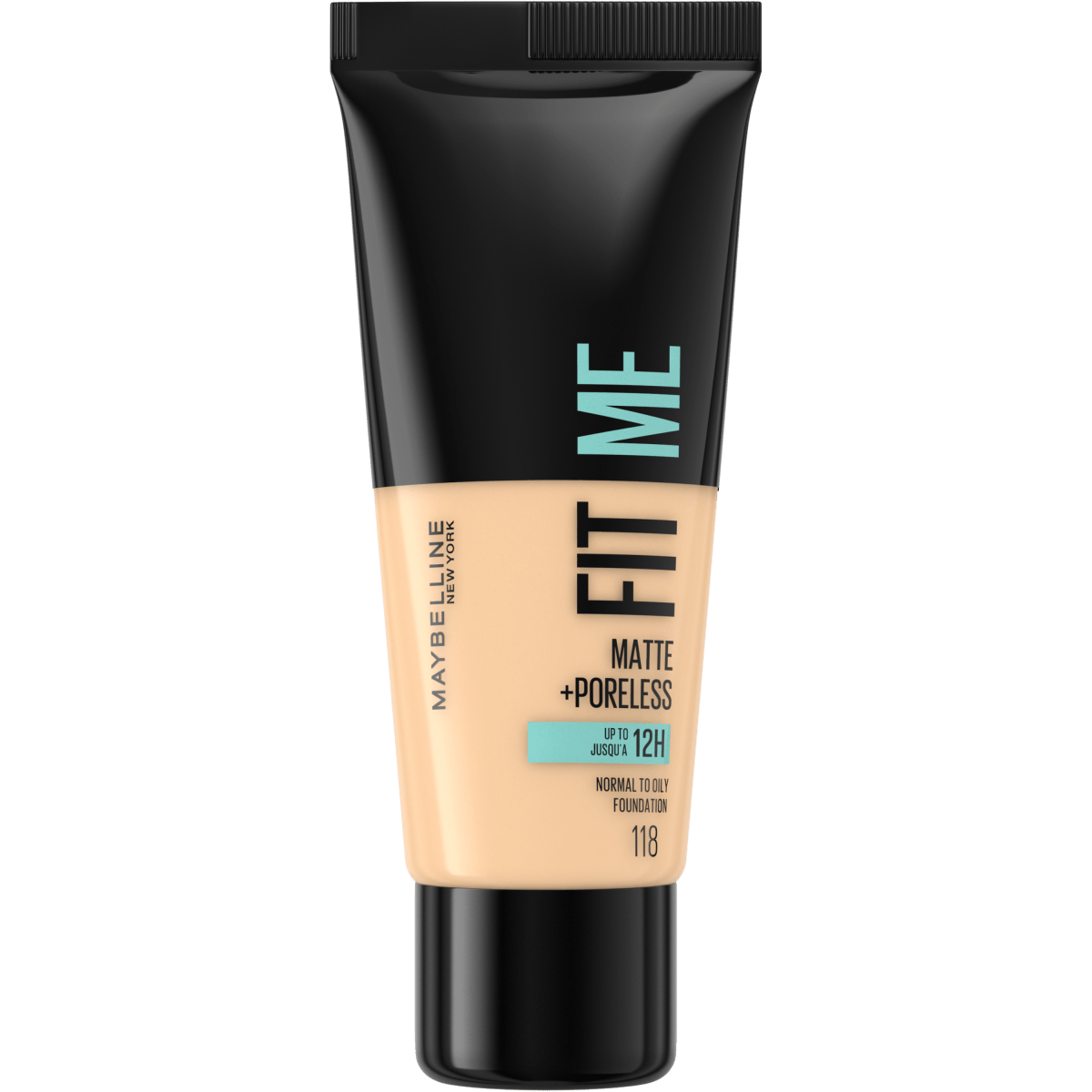 Maybelline New York Fit Me Matte+Poreless Fondöten - 118 Nude - Melori