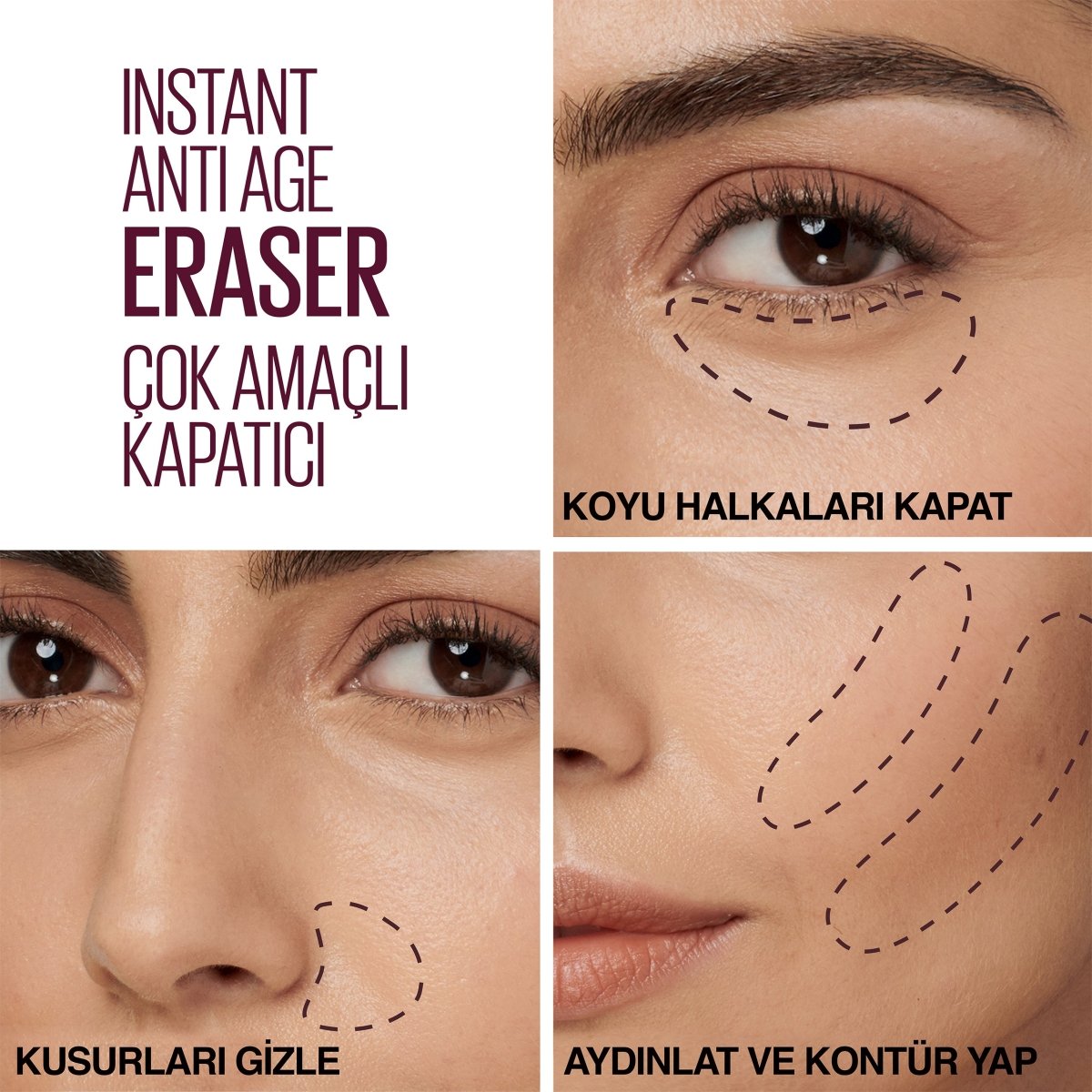 Maybelline New York Instant Anti Age Eraser Kapatıcı - 02 Nude - Melori