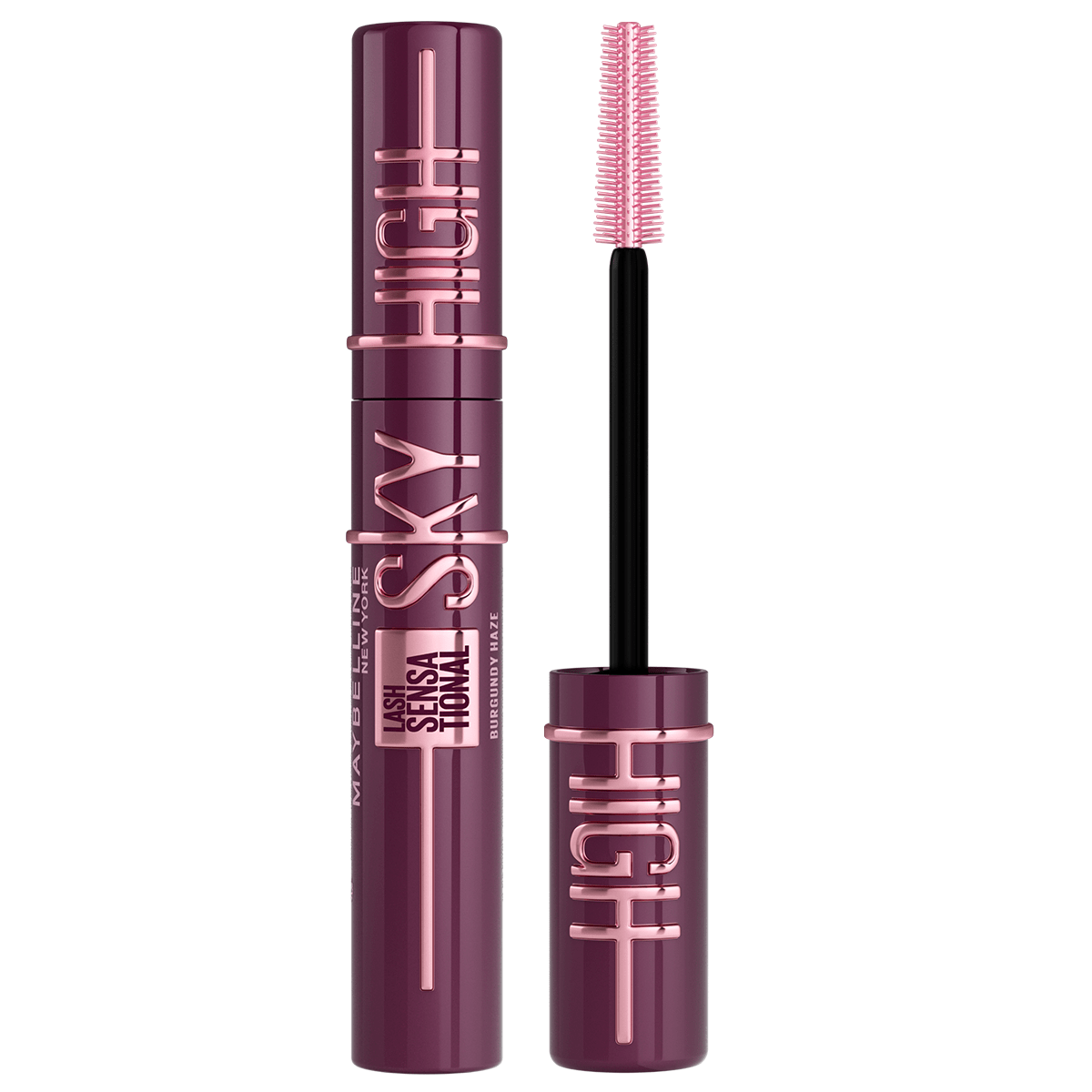 Maybelline New York Lash Sensational Sky High Burgundy Haze Maskara - Melori