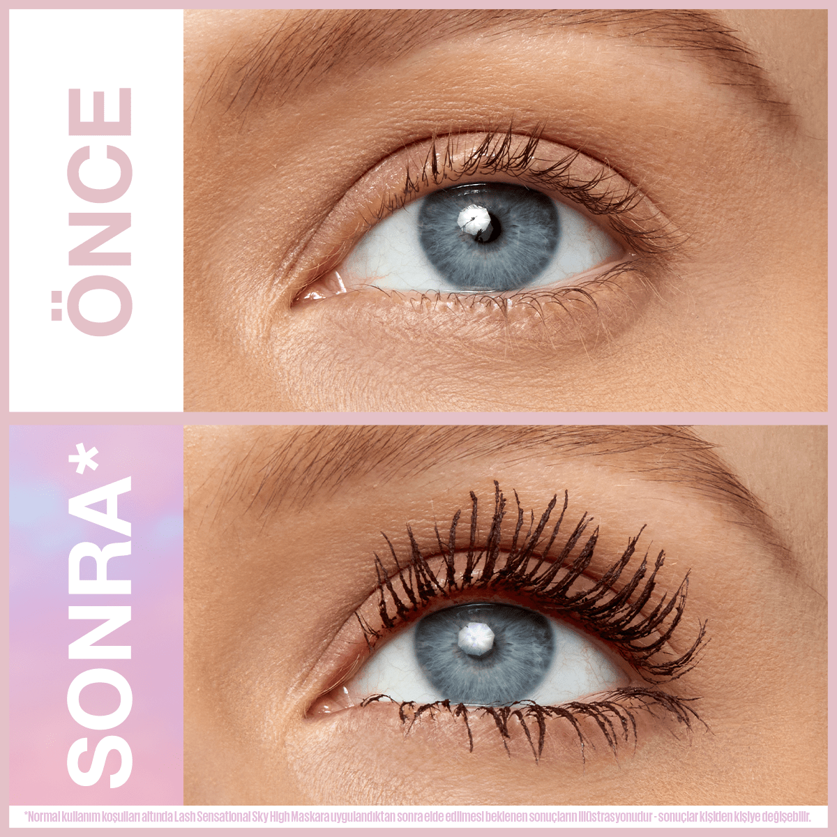 Maybelline New York Lash Sensational Sky High Burgundy Haze Maskara - Melori