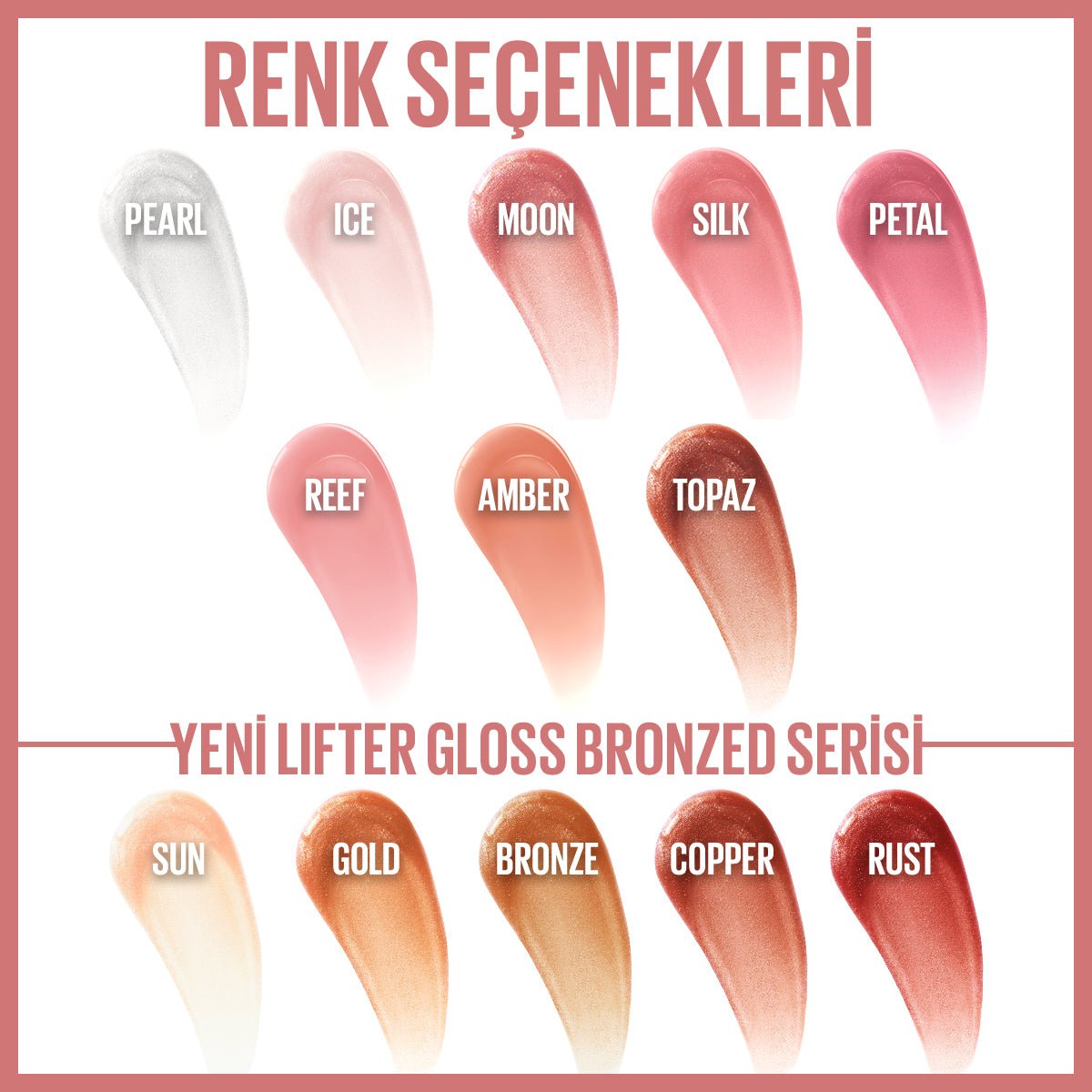 Maybelline New York Lifter Gloss Nemlendirici Dudak Parlatıcısı - 002 Ice - Melori
