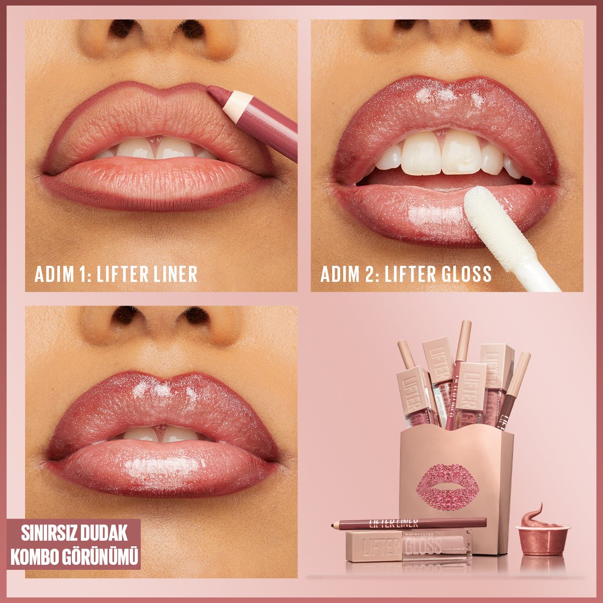 Maybelline New York Lifter Liner Dudak Kalemi - 04 Out of Line - Melori