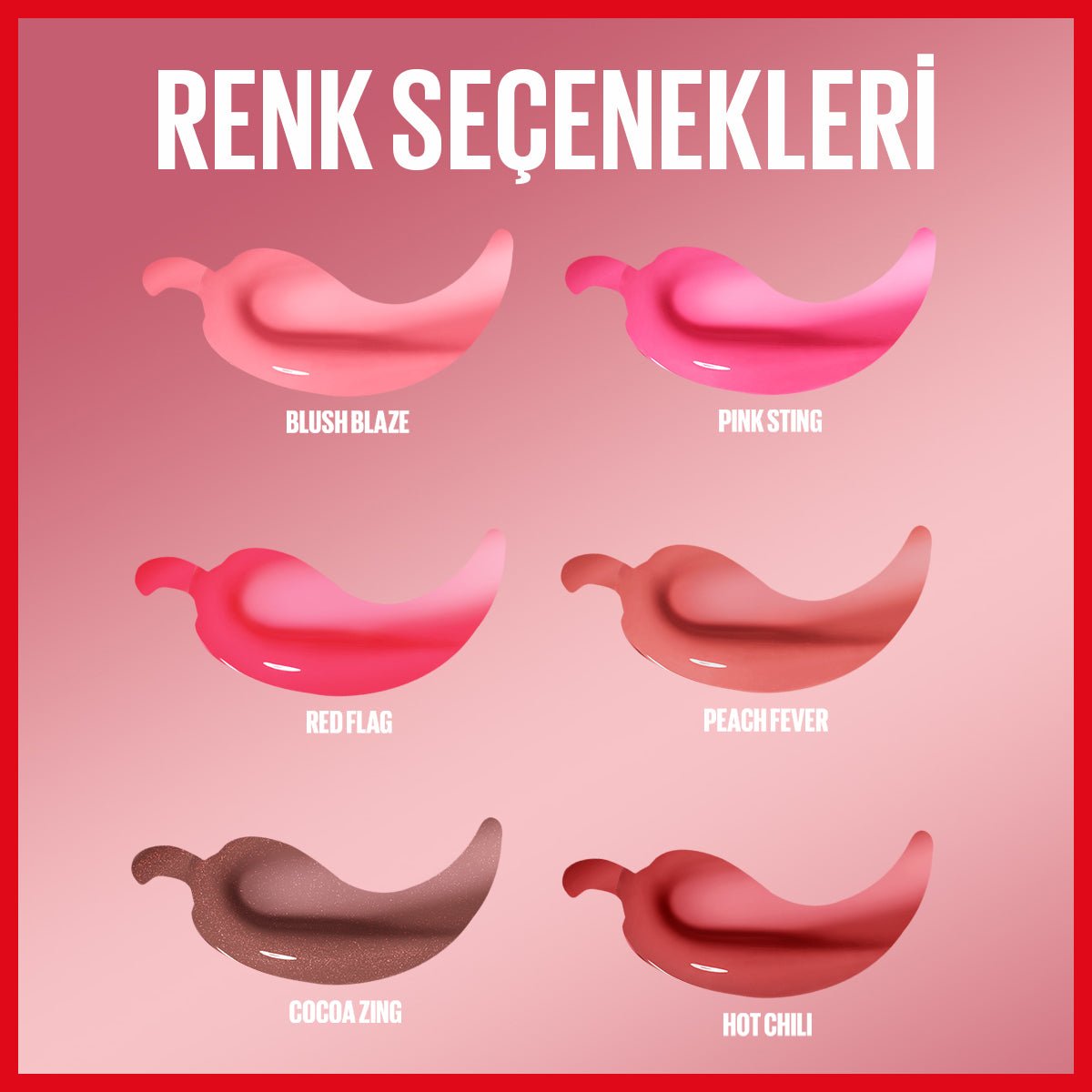 Maybelline New York Lifter Plump Dudak Parlatıcısı - 004 Red Flag - Melori