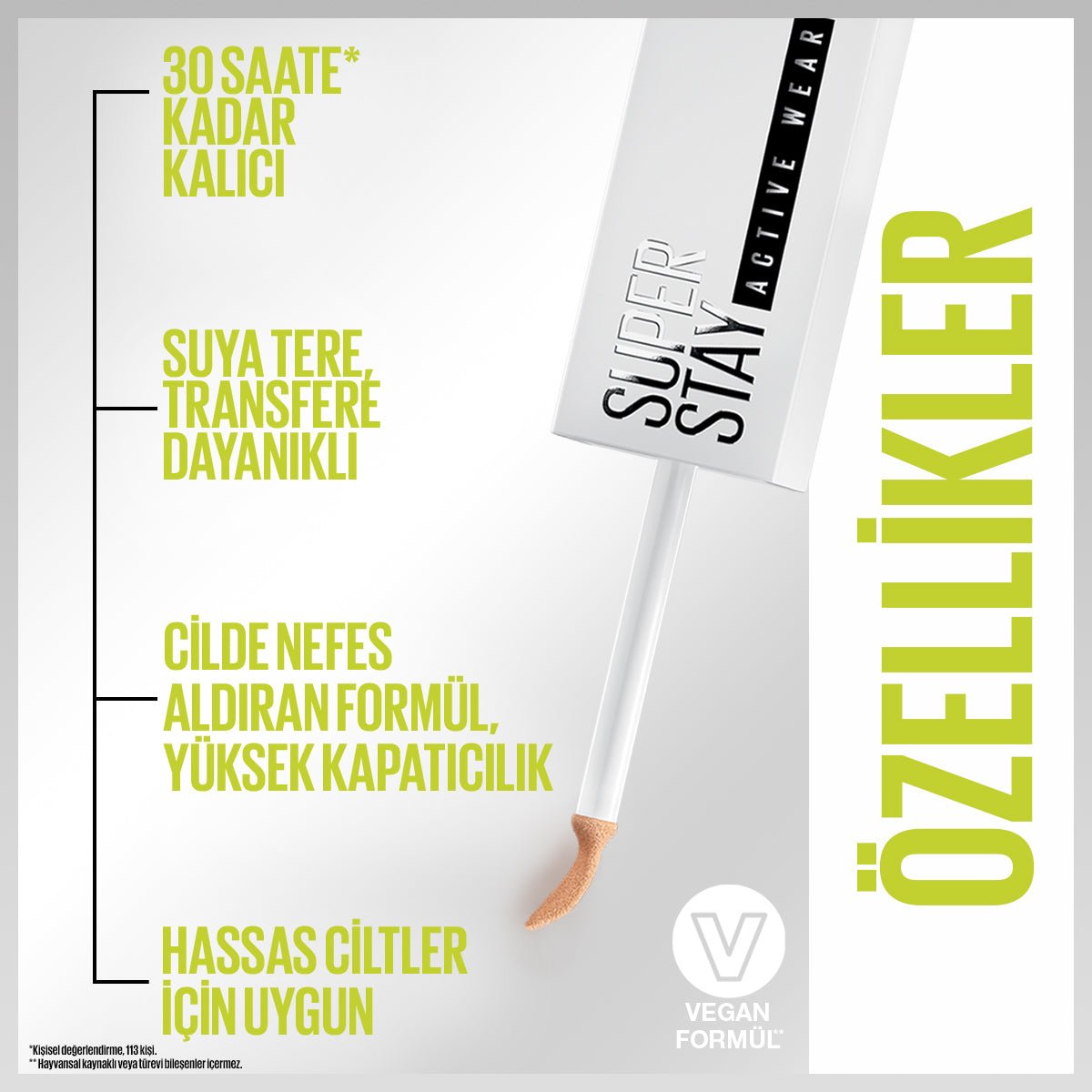 Maybelline New York Super Stay 30H Kapatıcı - 25 MEDIUM - Melori