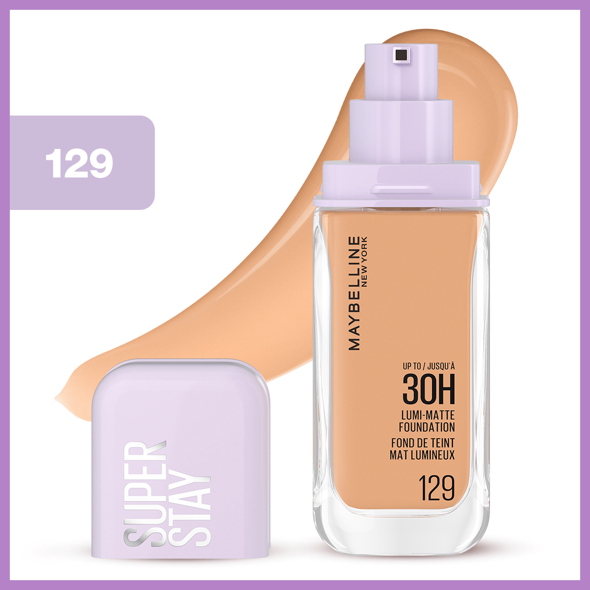 Maybelline New York Super Stay Lumi Matte Fondöten - 129 - Melori