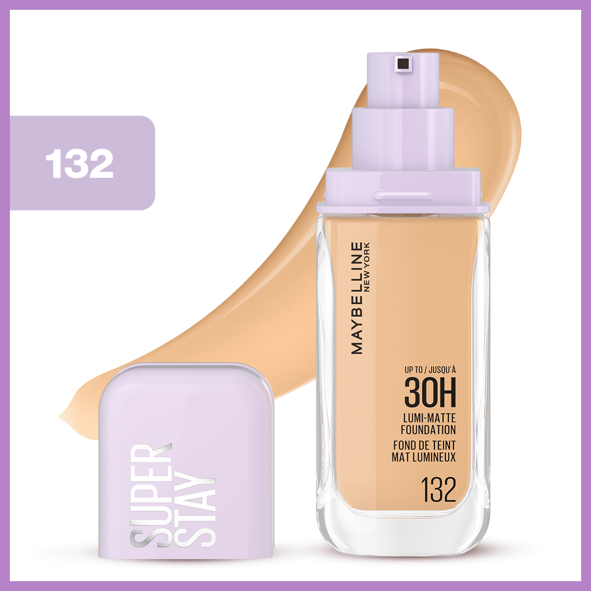 Maybelline New York Super Stay Lumi Matte Fondöten - 132 - Melori