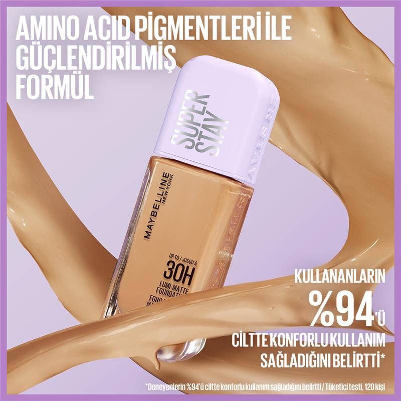 Maybelline New York Super Stay Lumi Matte Fondöten - 96 - Melori