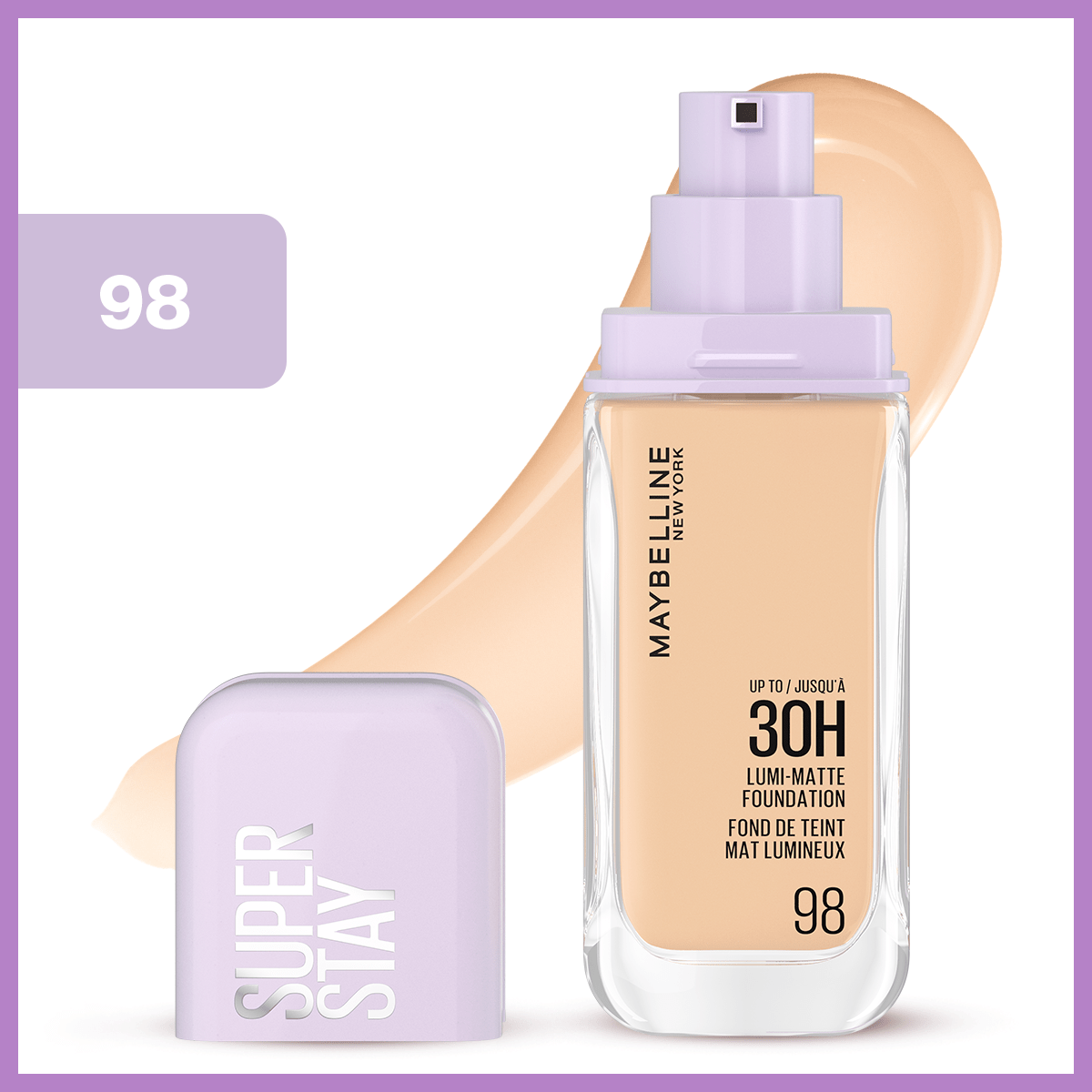 Maybelline New York Super Stay Lumi Matte Fondöten - 98 - Melori