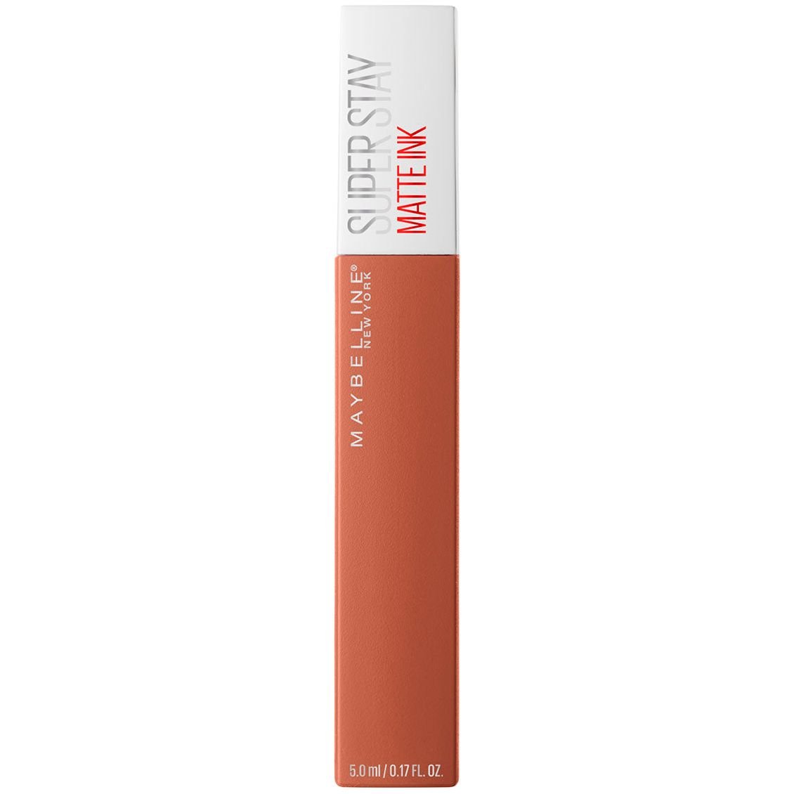 Maybelline New York Super Stay Matte Ink Likit Mat Ruj - 75 Fighter - Kahverengi - Melori