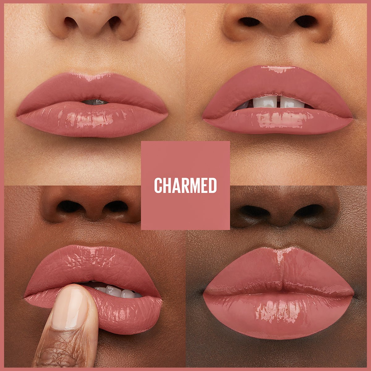 Maybelline New York Super Stay Vinyl Ink Uzun Süre Kalıcı Likit Parlak Ruj 100 Charmed - Melori