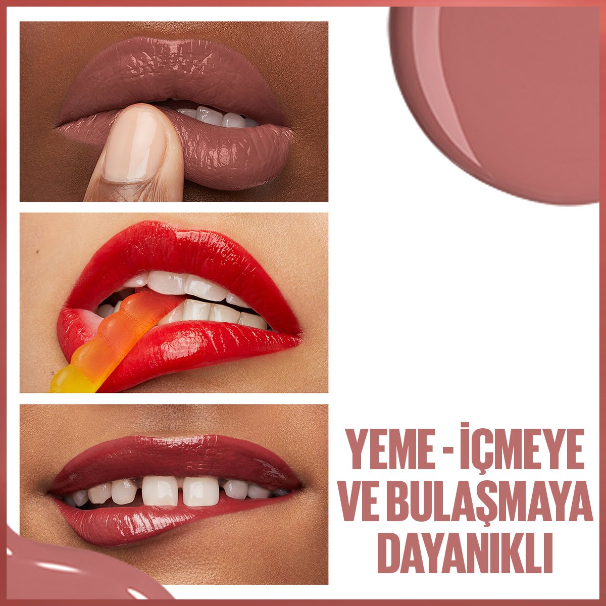 Maybelline New York Super Stay Vinyl Ink Uzun Süre Kalıcı Likit Parlak Ruj 110 Awestruck - Melori