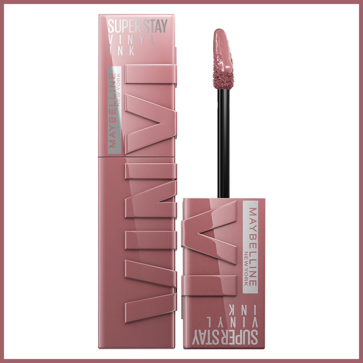 Maybelline New York Super Stay Vinyl Ink Uzun Süre Kalıcı Likit Parlak Ruj 110 Awestruck - Melori