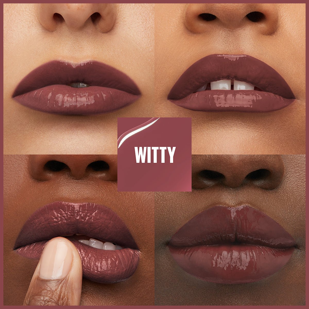 Maybelline New York Super Stay Vinyl Ink Uzun Süre Kalıcı Likit Parlak Ruj 40 Witty - Melori