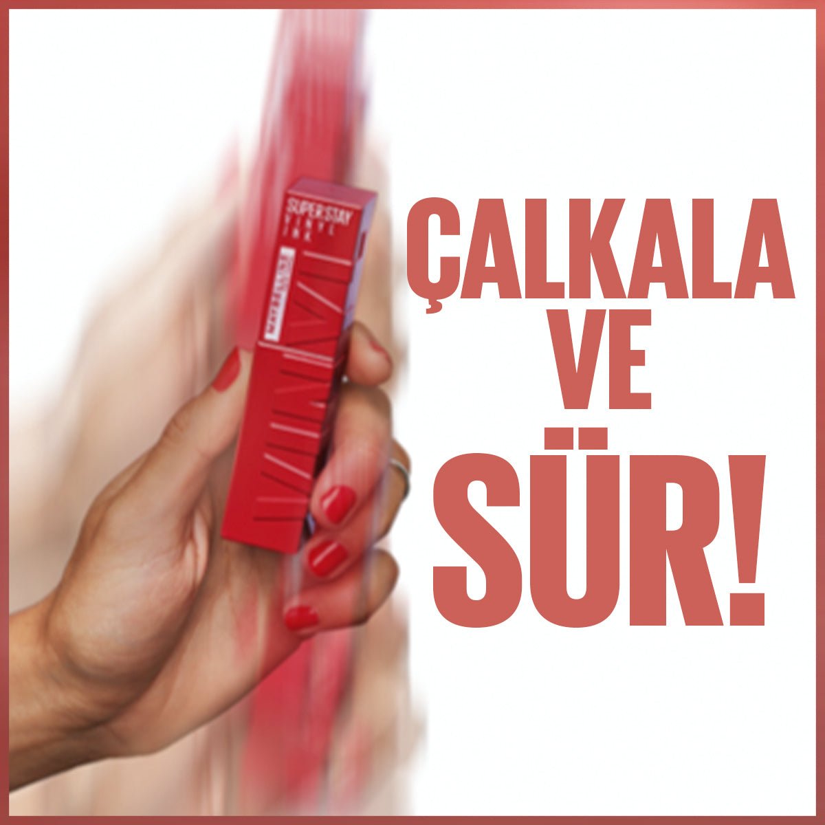 Maybelline New York Super Stay Vinyl Ink Uzun Süre Kalıcı Likit Parlak Ruj 95 Captivated - Melori