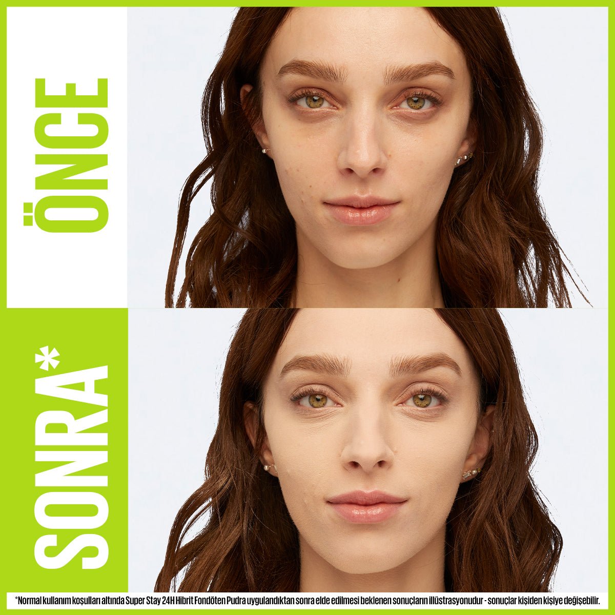 Maybelline New York Superstay Hibrit Pudra - Fondöten - 21 - Melori