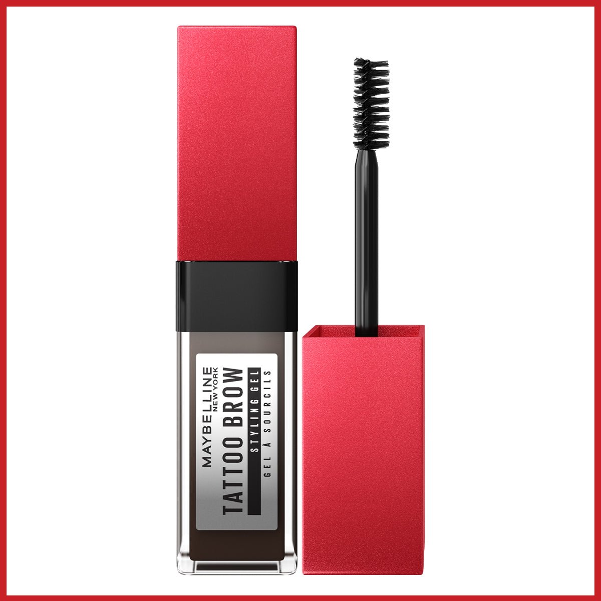 Maybelline New York Tattoo Brow 36H STYLING GEL - 257 MEDIUM BROWN - Melori