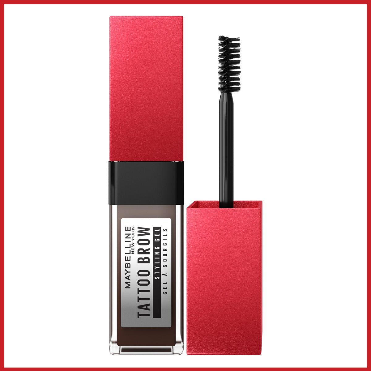 Maybelline New York Tattoo Brow 36H STYLING GEL - 260 DEEP BROWN - Melori
