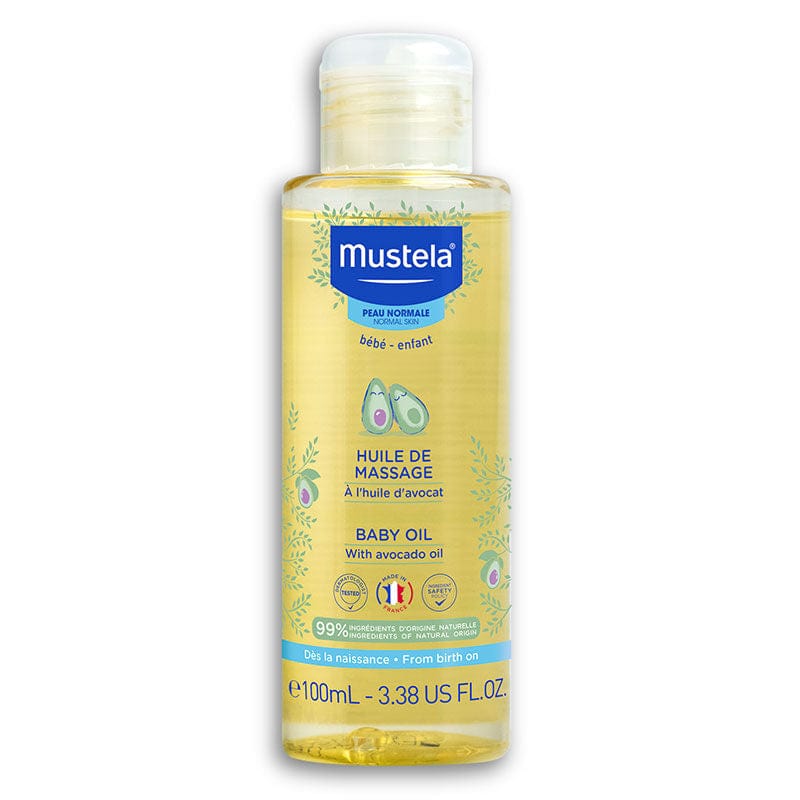 Mustela Avokado Yağı İçeren Bebek Bakım Masaj Yağı 100ml - Melori