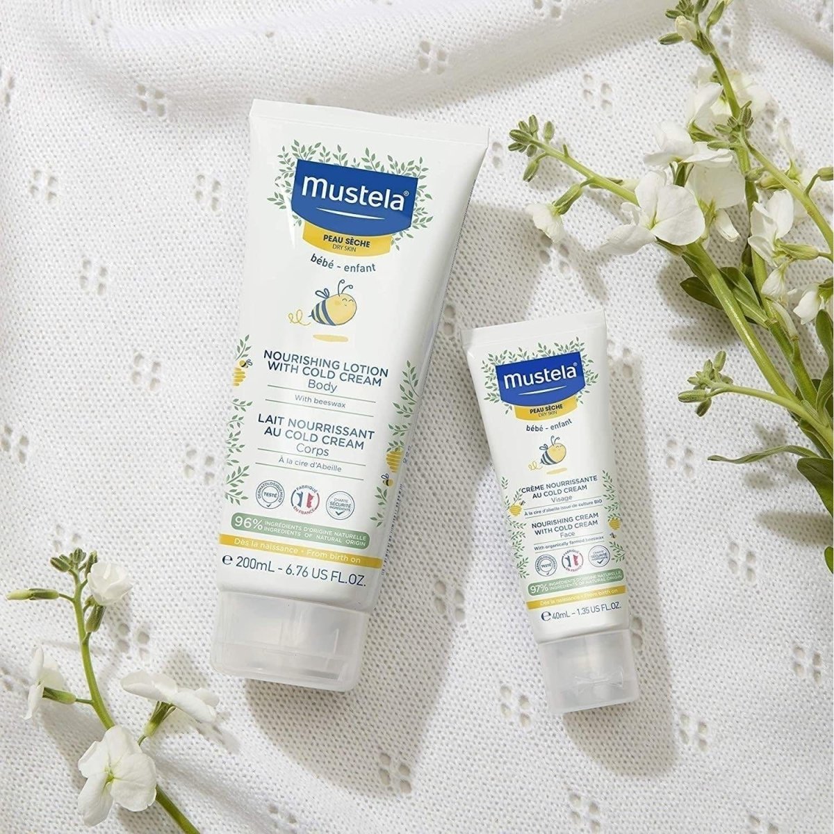 Mustela Cold Krem İçeren Besleyici Vücut Losyonu 200 ml - Melori