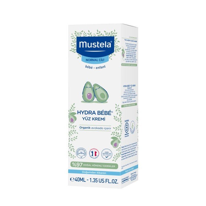 Mustela Hydra Bebe Facial Cream Nemlendirici Yüz Kremi 40 ml - Melori