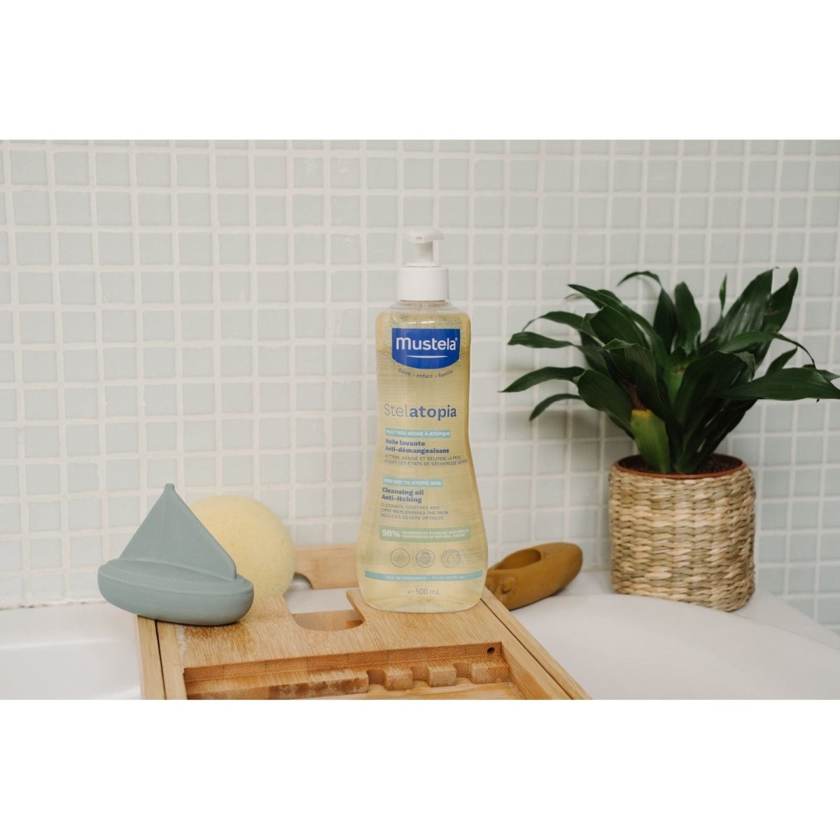 Mustela Stelatopia Cleansing Oil Temizleme Yağı 500 ml - Melori