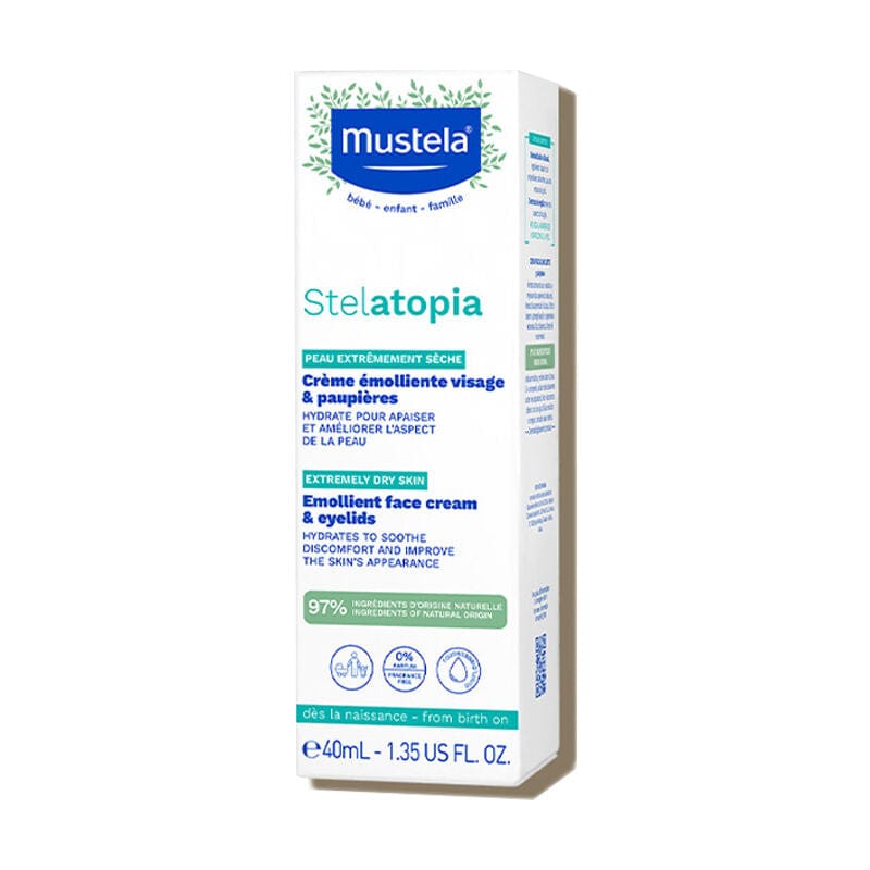 Mustela Stelatopia Emollient Face Cream Yüz Kremi 40 ml - Melori