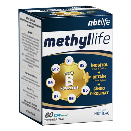 NBT İlaç Methllife Takviye Edici Gıda 60 Kapsül - Melori