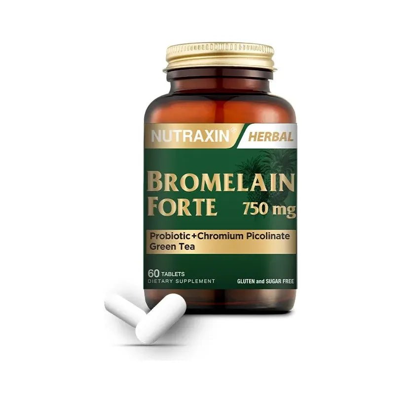 Nutraxin Bromelain Forte 60 Tablet - Melori