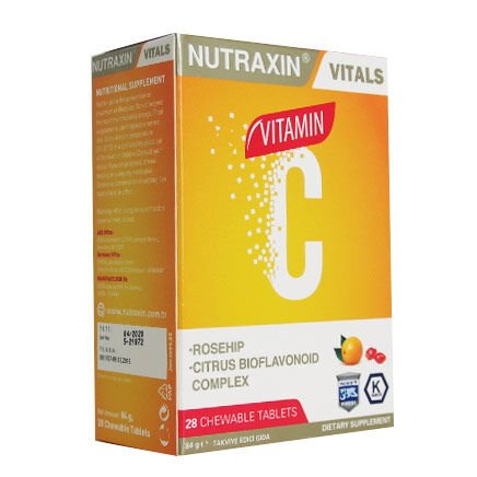 Nutraxin C Vitamini 28 Çiğnenebilir Tablet - Melori