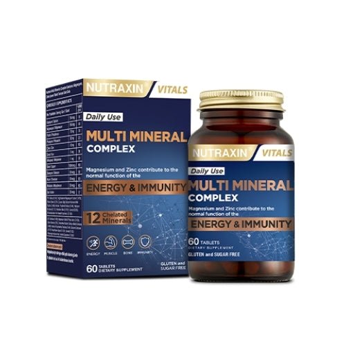 Nutraxin Multi Mineral Complex 60 Tablet - Melori