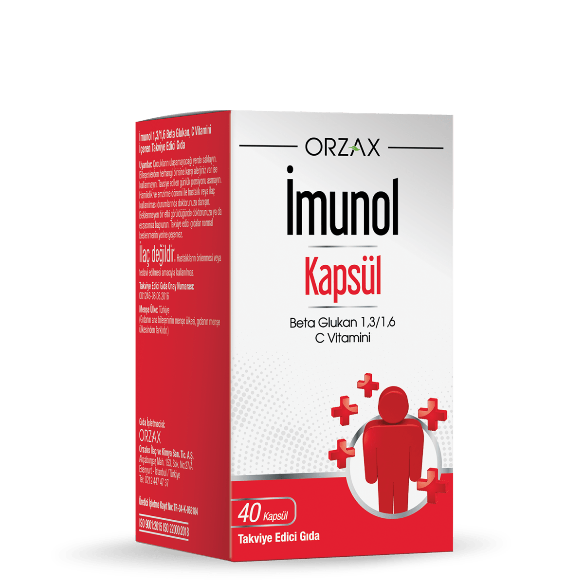 Orzax İmunol 40 Kapsül - Melori