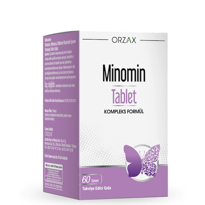 Orzax Minomin 60 Tablet - Melori