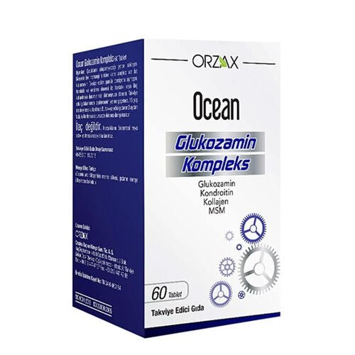 Orzax Ocean Glukozamin Komplex Takviye Edici Gıda 60 Tablet - Melori