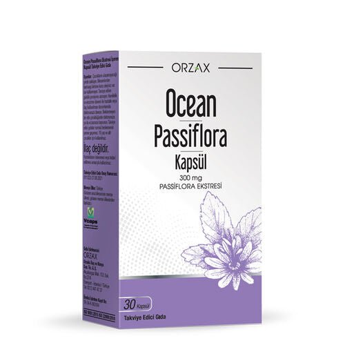 Orzax Ocean Passiflora 300 mg 30 Kapsül - Melori
