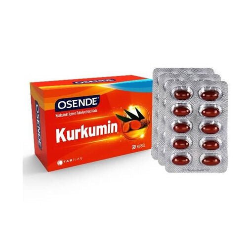 Osende Kurkumin Takviye Edici Gıda 30 Kapsül - Melori