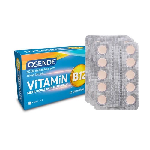 Osende Metilkobalamin B12 30 Tablet - Melori