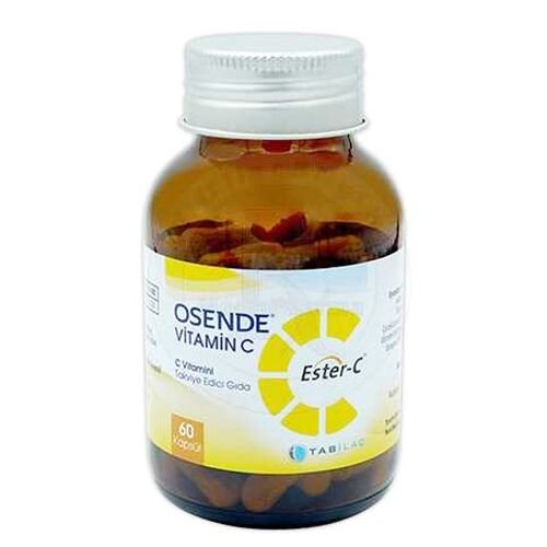 Osende Vitamin C Takviye Edici Gıda 60 Kapsül - Melori