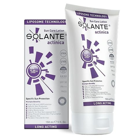 Solante Actinica SPF 50+ Güneş Koruyucu Losyon 150 ml - Melori