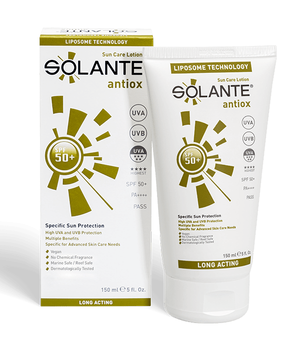Solante Antiox SPF 50+ Güneş Koruyucu Losyon 150 ml - Melori