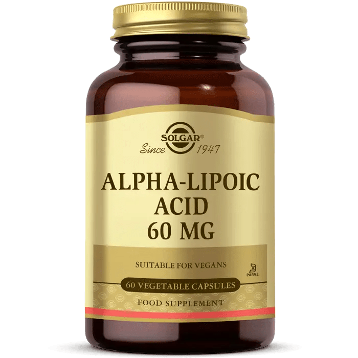 Solgar Alpha Lipoic Acid 60 mg 60 Kapsül - Melori