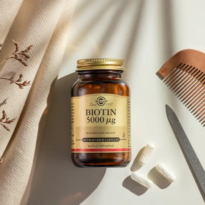Solgar Biotin 5000 mcg 50 Kapsül - Melori