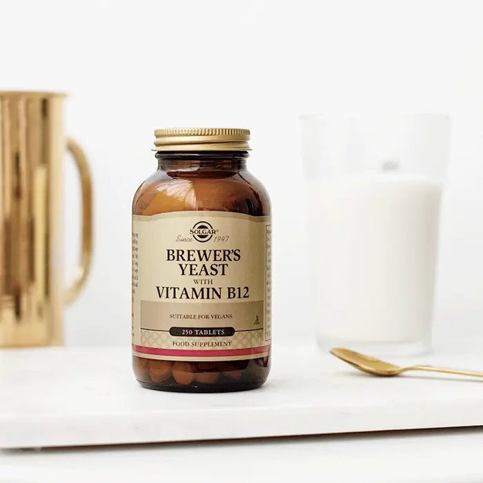 Solgar Brewers Yeast with Vitamin B 12 250 Tablet - Melori