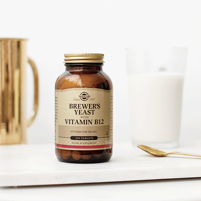 Solgar Brewers Yeast with Vitamin B 12 250 Tablet - Melori