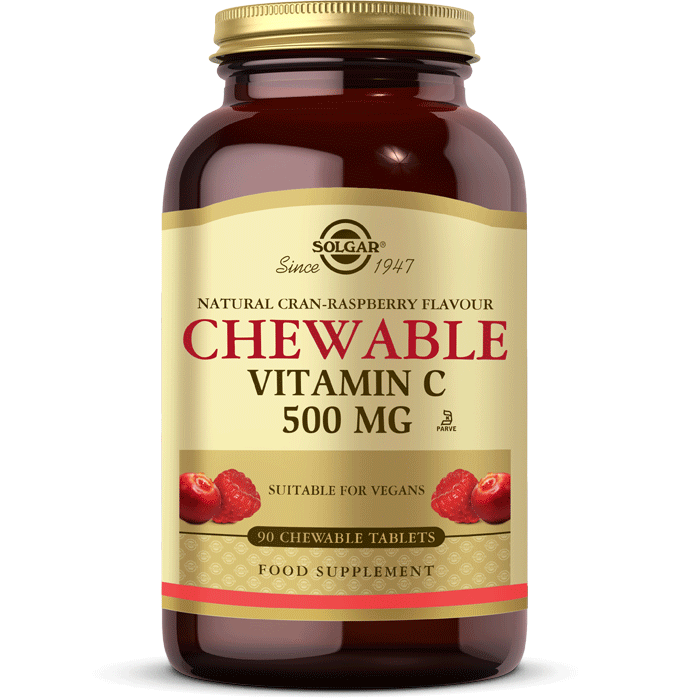 Solgar Chewable Vitamin C 500 mg 90 Tablet - Melori