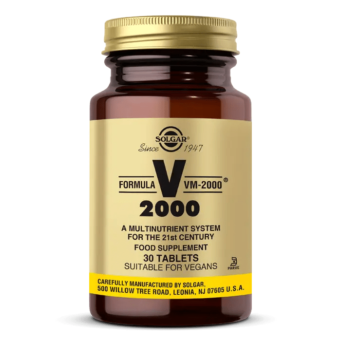Solgar Formula VM - 2000 Multivitamin ve Mineral 30 Tablet - Melori