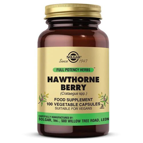 Solgar Hawthorne Berry 100 Kapsül - Melori